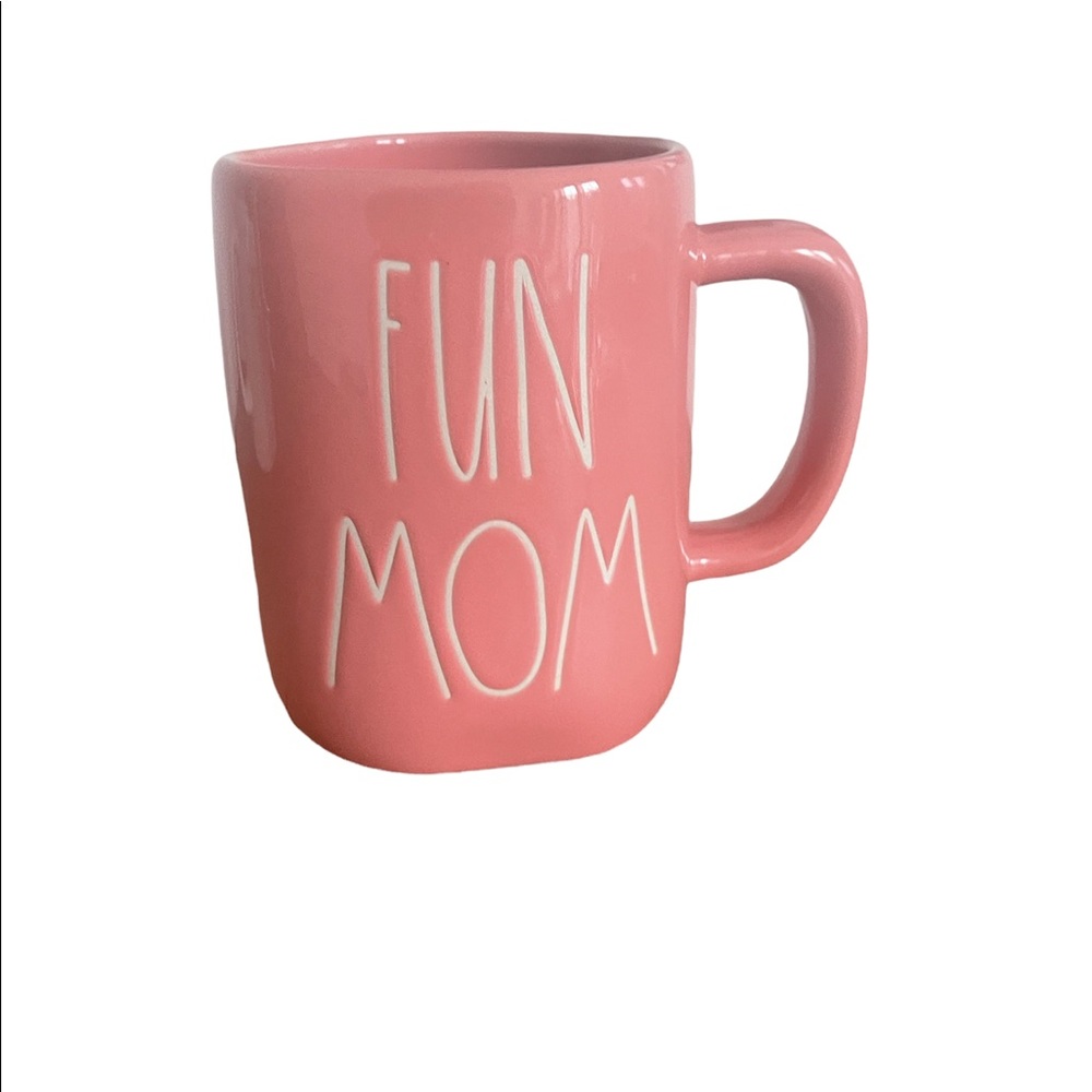 Mother’s Day Gift, New, Perfect Pink Gift, Rae Dunn, Coffee Mug, Pink, “Fun Mom”